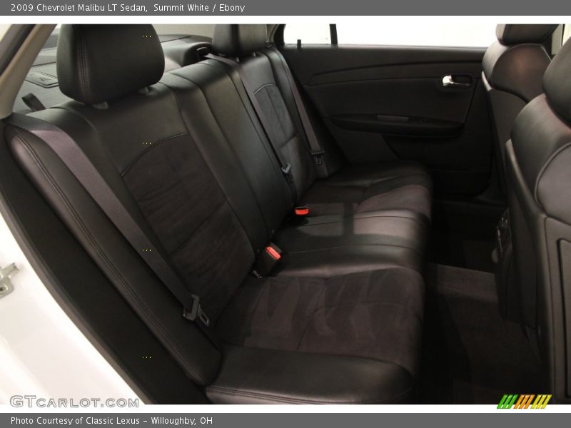 Summit White / Ebony 2009 Chevrolet Malibu LT Sedan