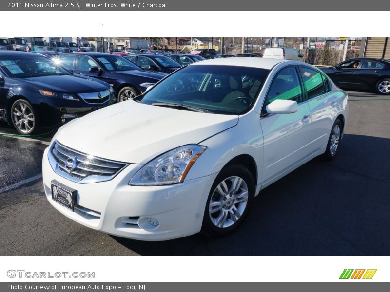 Winter Frost White / Charcoal 2011 Nissan Altima 2.5 S