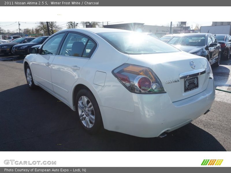 Winter Frost White / Charcoal 2011 Nissan Altima 2.5 S