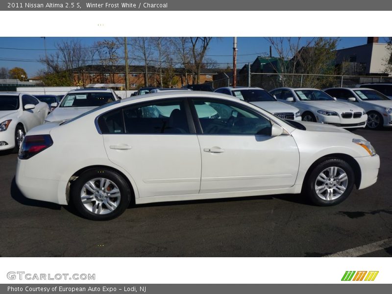 Winter Frost White / Charcoal 2011 Nissan Altima 2.5 S