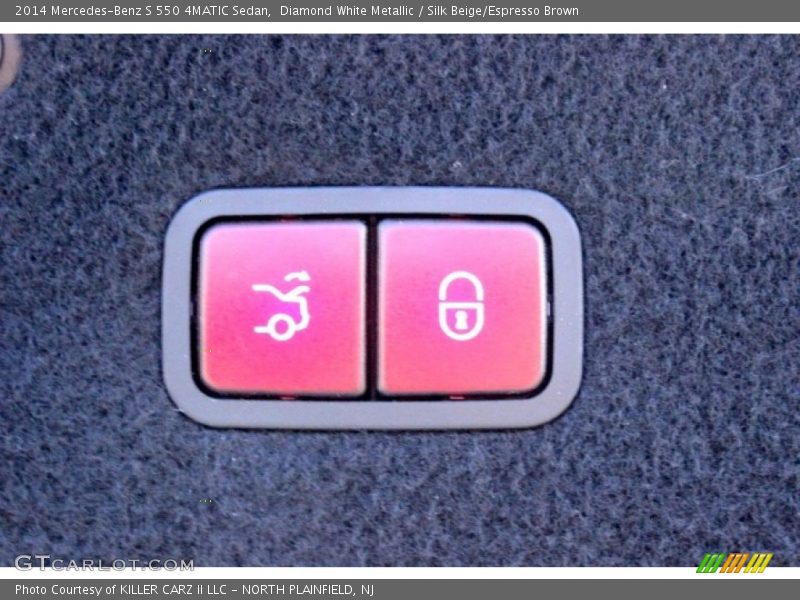 Diamond White Metallic / Silk Beige/Espresso Brown 2014 Mercedes-Benz S 550 4MATIC Sedan
