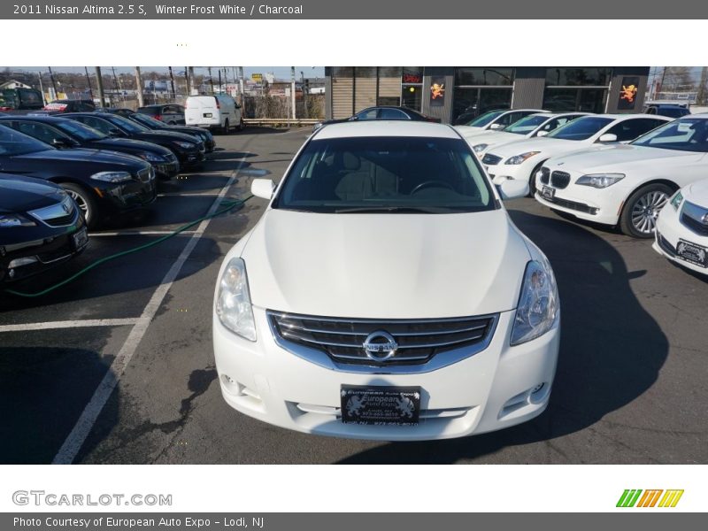Winter Frost White / Charcoal 2011 Nissan Altima 2.5 S