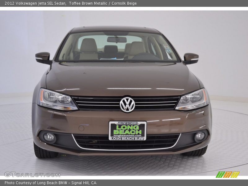 Toffee Brown Metallic / Cornsilk Beige 2012 Volkswagen Jetta SEL Sedan