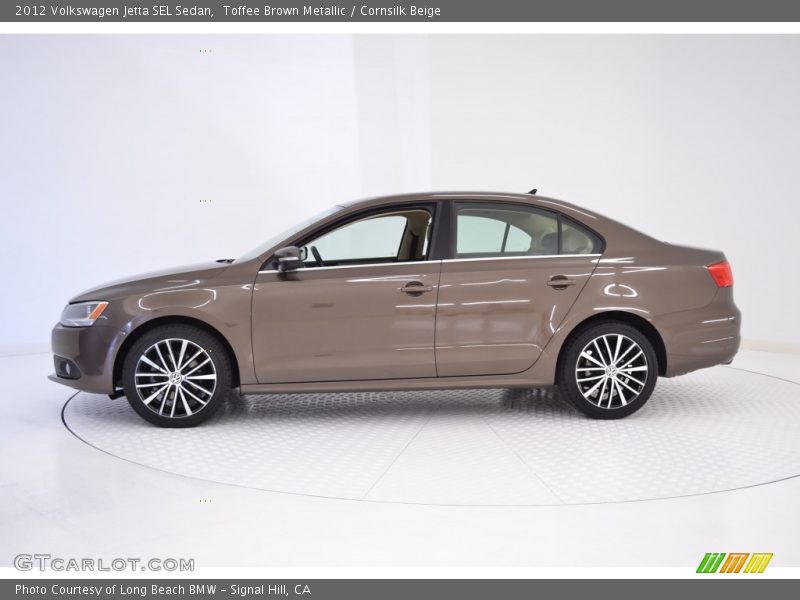 Toffee Brown Metallic / Cornsilk Beige 2012 Volkswagen Jetta SEL Sedan