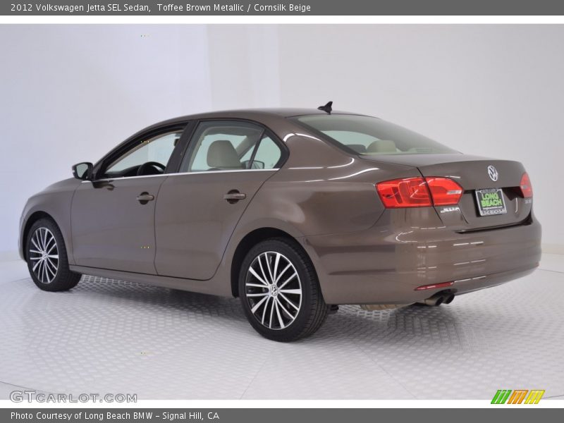 Toffee Brown Metallic / Cornsilk Beige 2012 Volkswagen Jetta SEL Sedan