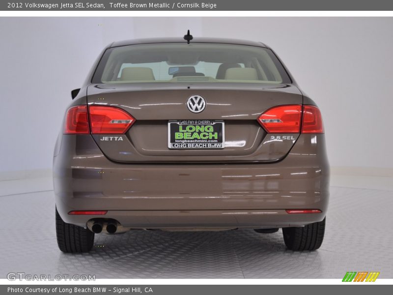 Toffee Brown Metallic / Cornsilk Beige 2012 Volkswagen Jetta SEL Sedan