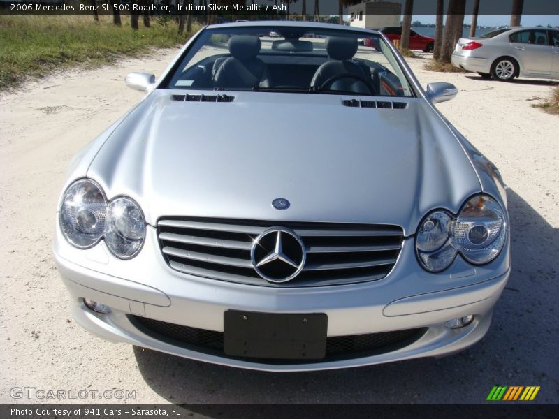 Iridium Silver Metallic / Ash 2006 Mercedes-Benz SL 500 Roadster
