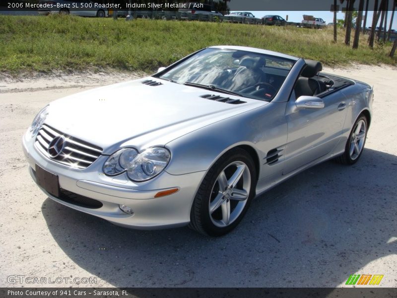 Iridium Silver Metallic / Ash 2006 Mercedes-Benz SL 500 Roadster