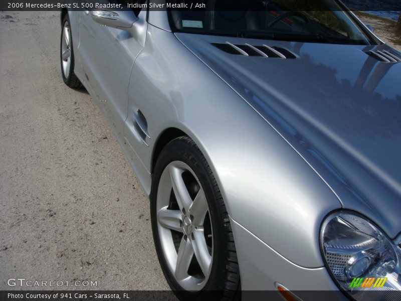 Iridium Silver Metallic / Ash 2006 Mercedes-Benz SL 500 Roadster