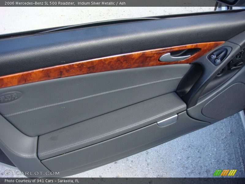 Iridium Silver Metallic / Ash 2006 Mercedes-Benz SL 500 Roadster