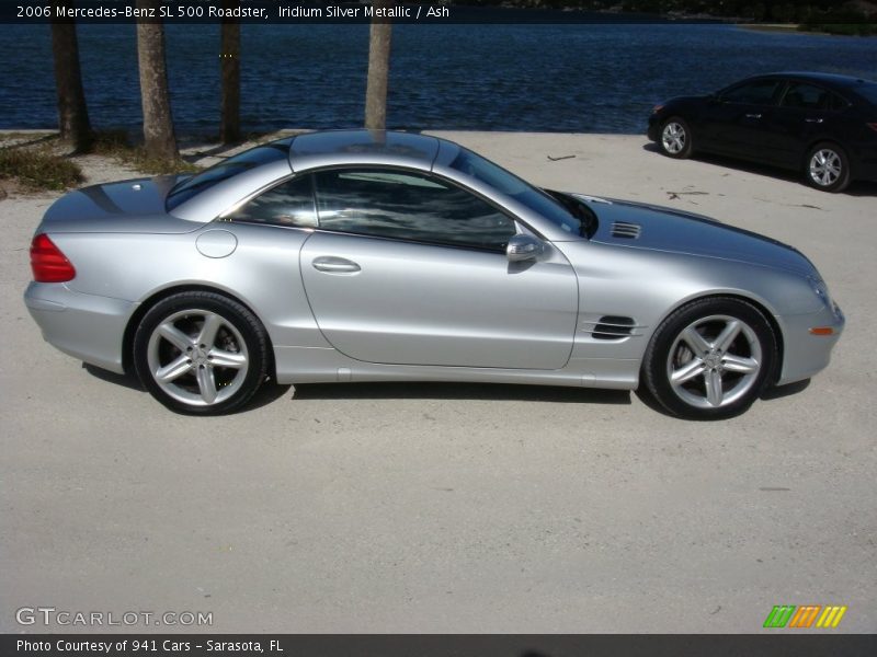 Iridium Silver Metallic / Ash 2006 Mercedes-Benz SL 500 Roadster