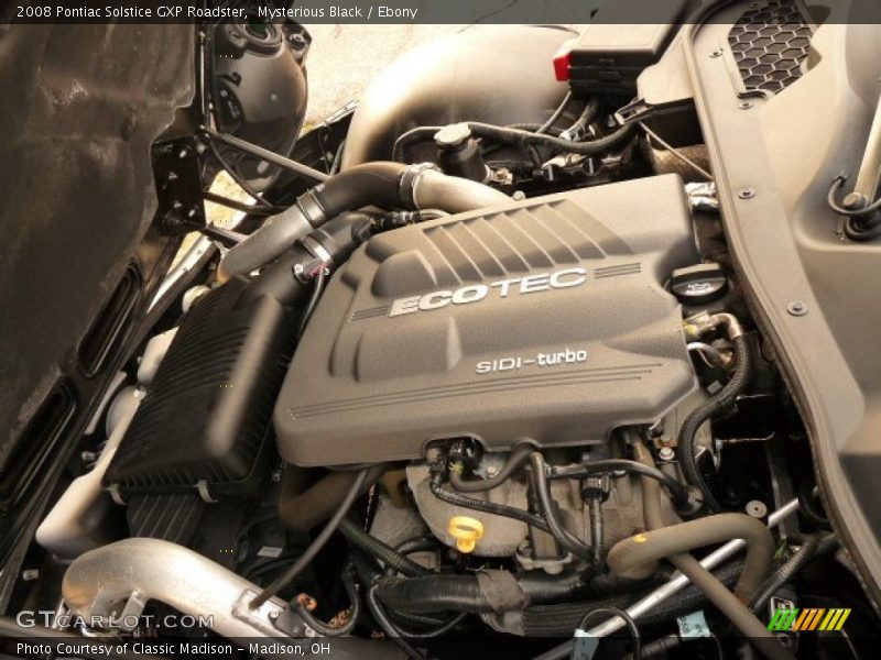 Mysterious Black / Ebony 2008 Pontiac Solstice GXP Roadster