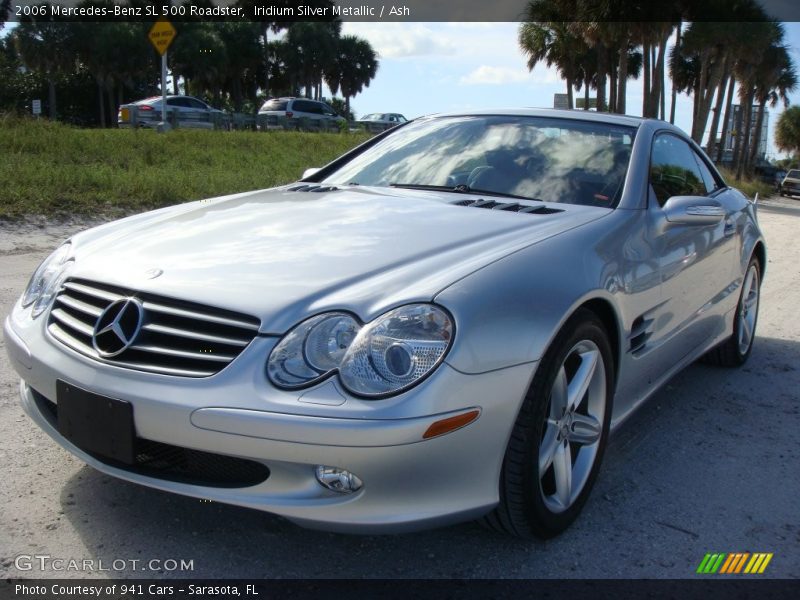 Iridium Silver Metallic / Ash 2006 Mercedes-Benz SL 500 Roadster