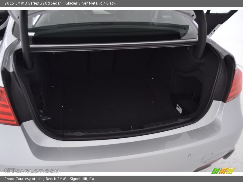 Glacier Silver Metallic / Black 2015 BMW 3 Series 328d Sedan