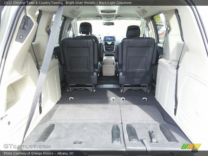Bright Silver Metallic / Black/Light Graystone 2012 Chrysler Town & Country Touring
