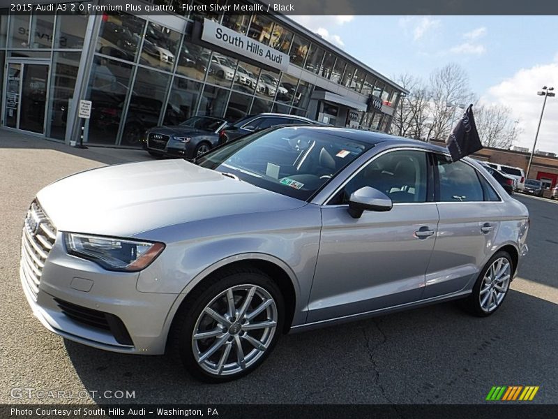 Florett Silver Metallic / Black 2015 Audi A3 2.0 Premium Plus quattro