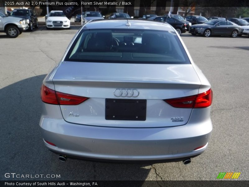 Florett Silver Metallic / Black 2015 Audi A3 2.0 Premium Plus quattro