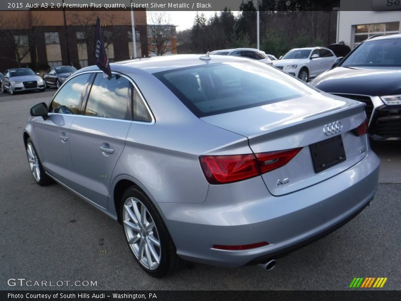 Florett Silver Metallic / Black 2015 Audi A3 2.0 Premium Plus quattro