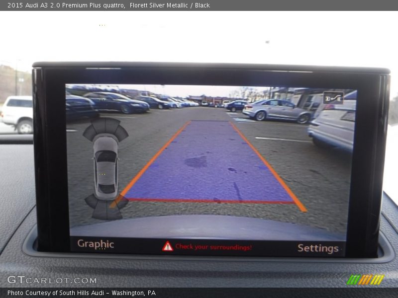 Florett Silver Metallic / Black 2015 Audi A3 2.0 Premium Plus quattro