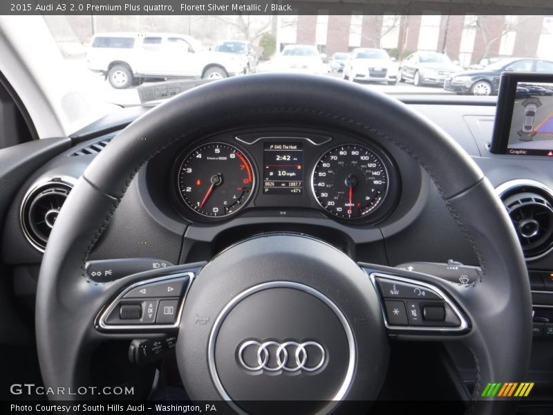 Florett Silver Metallic / Black 2015 Audi A3 2.0 Premium Plus quattro