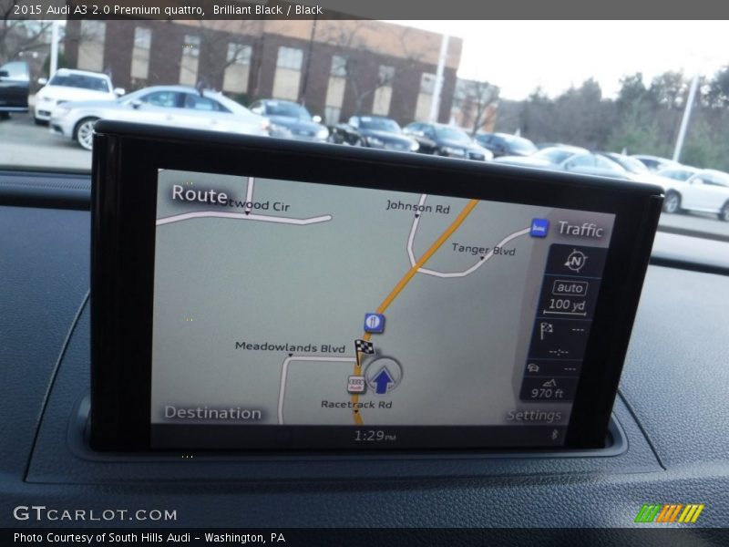 Brilliant Black / Black 2015 Audi A3 2.0 Premium quattro