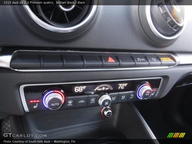 Brilliant Black / Black 2015 Audi A3 2.0 Premium quattro