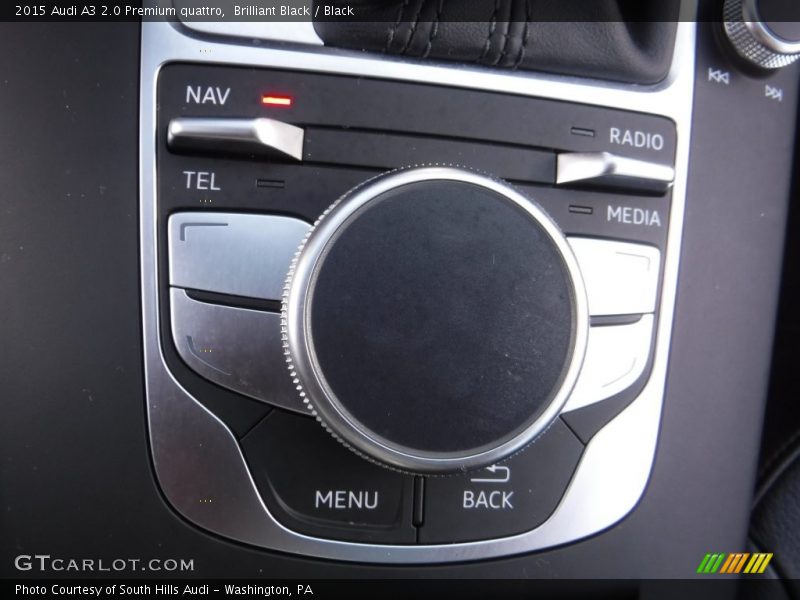 Brilliant Black / Black 2015 Audi A3 2.0 Premium quattro