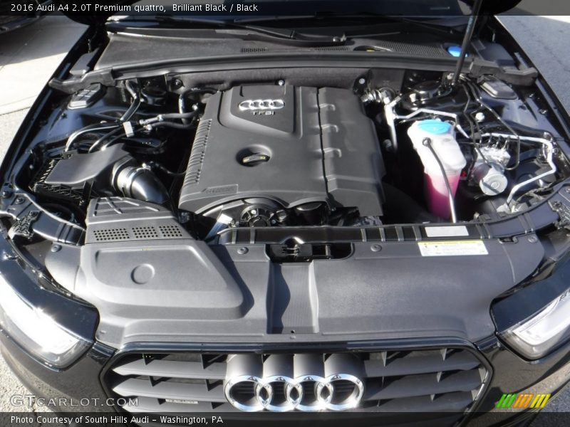 Brilliant Black / Black 2016 Audi A4 2.0T Premium quattro
