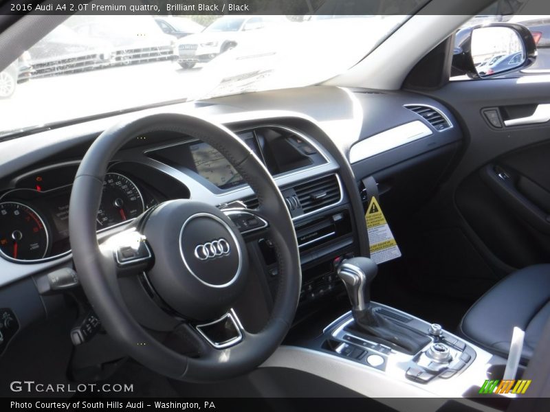 Brilliant Black / Black 2016 Audi A4 2.0T Premium quattro