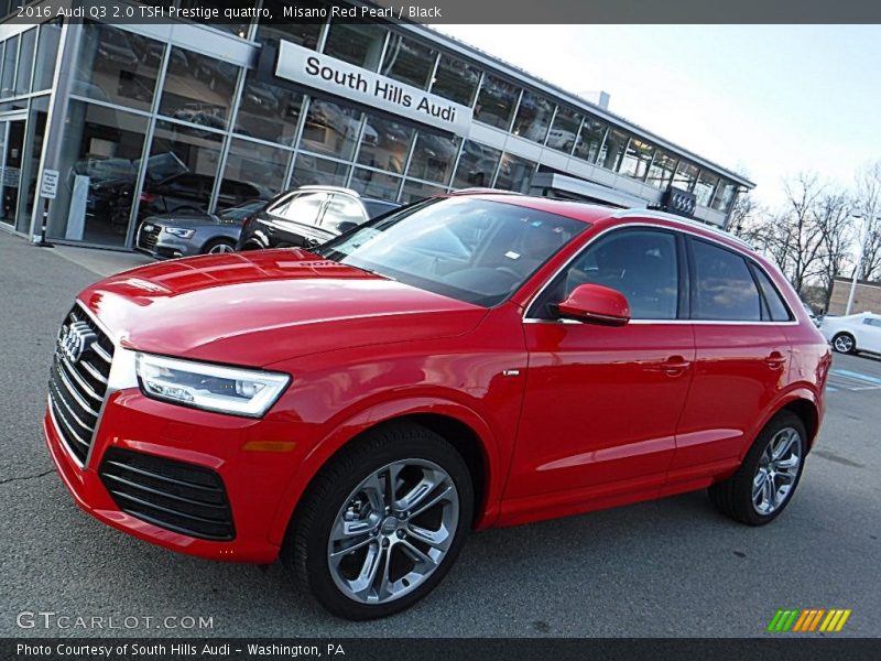 Misano Red Pearl / Black 2016 Audi Q3 2.0 TSFI Prestige quattro