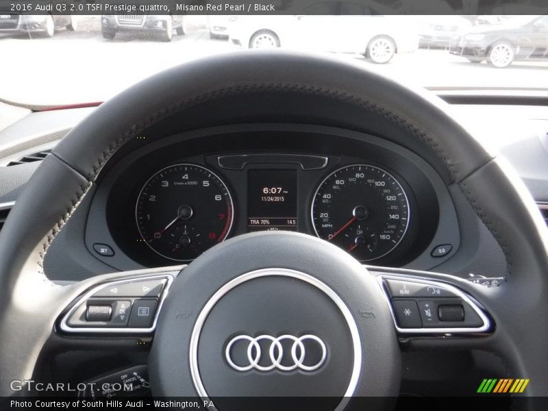 Misano Red Pearl / Black 2016 Audi Q3 2.0 TSFI Prestige quattro