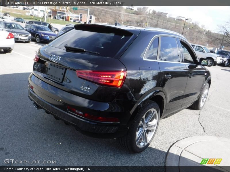Mythos Black Metallic / Black 2016 Audi Q3 2.0 TSFI Prestige quattro
