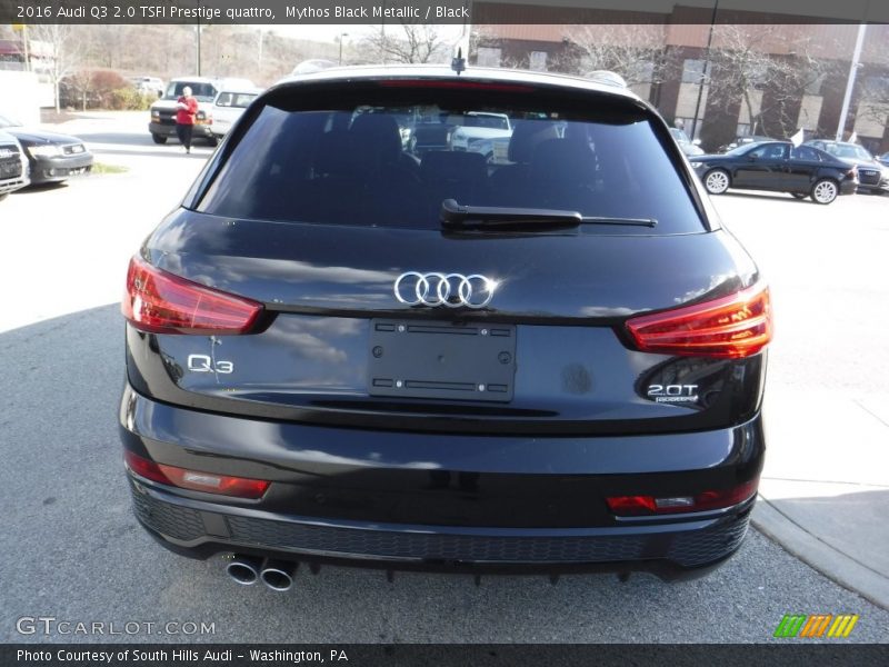 Mythos Black Metallic / Black 2016 Audi Q3 2.0 TSFI Prestige quattro
