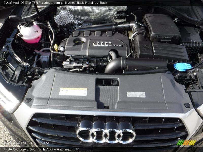  2016 Q3 2.0 TSFI Prestige quattro Engine - 2.0 Liter Turbocharged/TFSI DOHC 16-Valve VVT 4 Cylinder