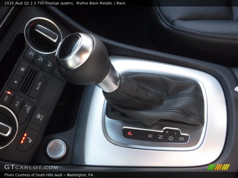 Mythos Black Metallic / Black 2016 Audi Q3 2.0 TSFI Prestige quattro