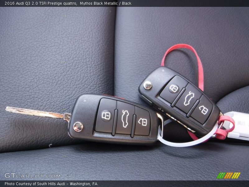Keys of 2016 Q3 2.0 TSFI Prestige quattro