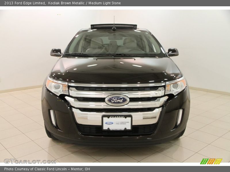 Kodiak Brown Metallic / Medium Light Stone 2013 Ford Edge Limited