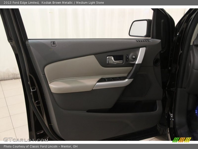 Kodiak Brown Metallic / Medium Light Stone 2013 Ford Edge Limited