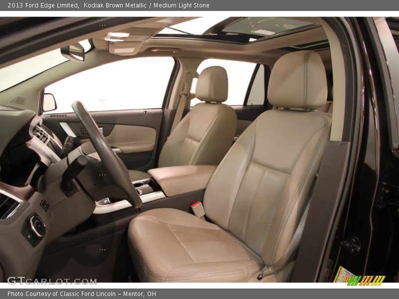 Kodiak Brown Metallic / Medium Light Stone 2013 Ford Edge Limited