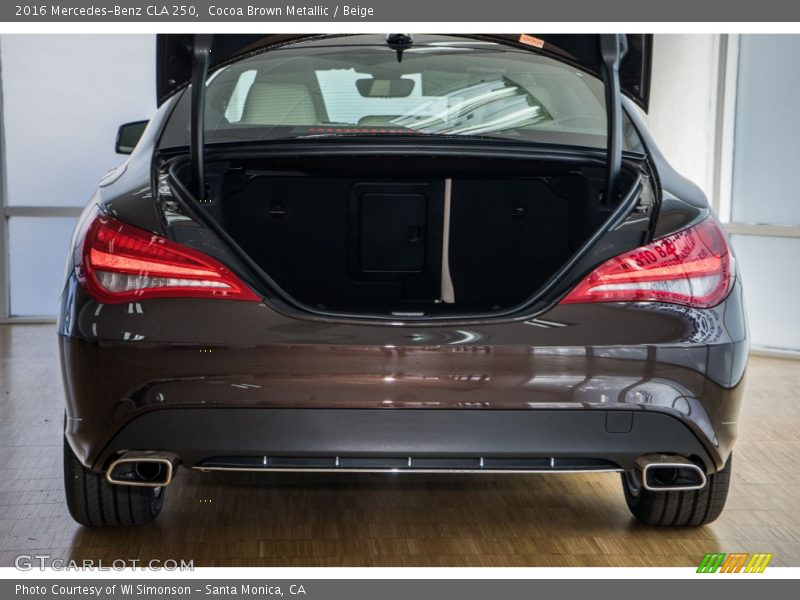  2016 CLA 250 Cocoa Brown Metallic