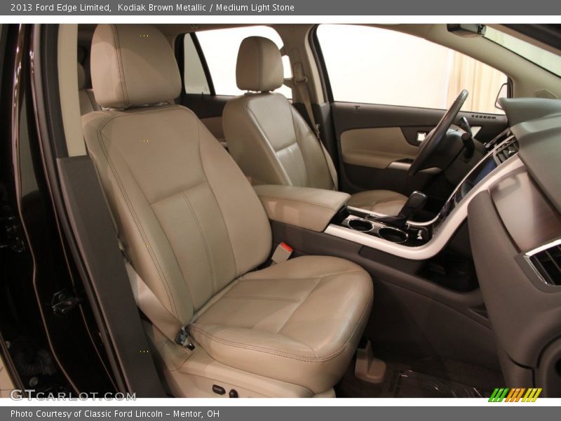 Kodiak Brown Metallic / Medium Light Stone 2013 Ford Edge Limited