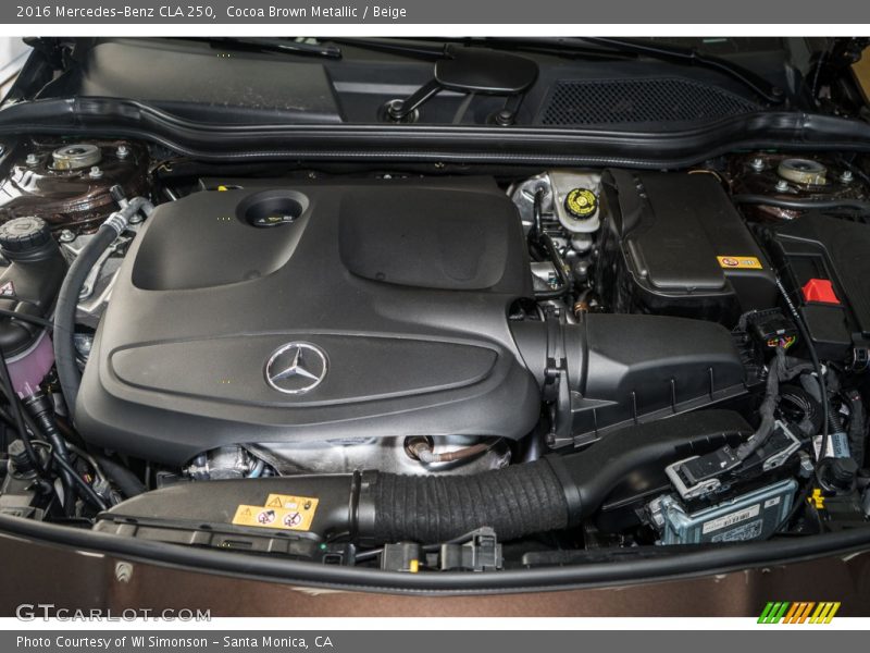 Cocoa Brown Metallic / Beige 2016 Mercedes-Benz CLA 250