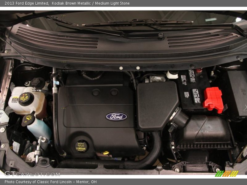 Kodiak Brown Metallic / Medium Light Stone 2013 Ford Edge Limited