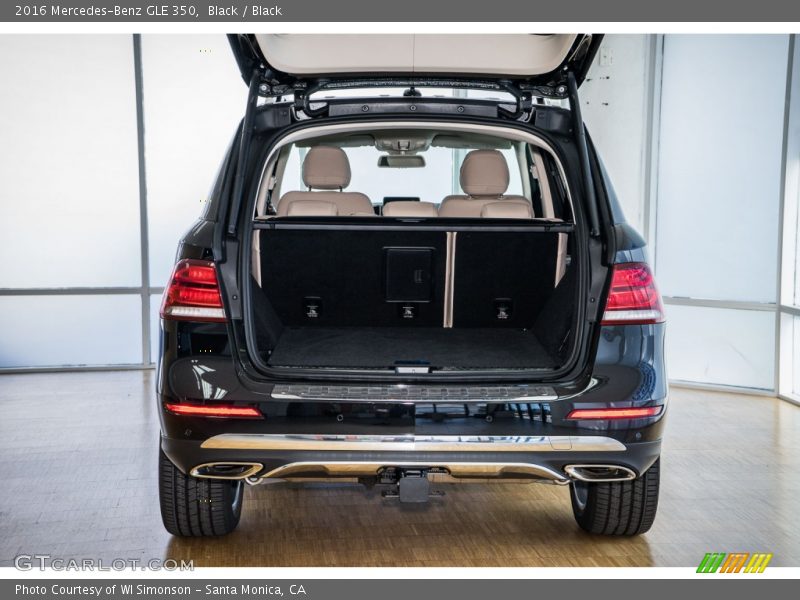 Black / Black 2016 Mercedes-Benz GLE 350