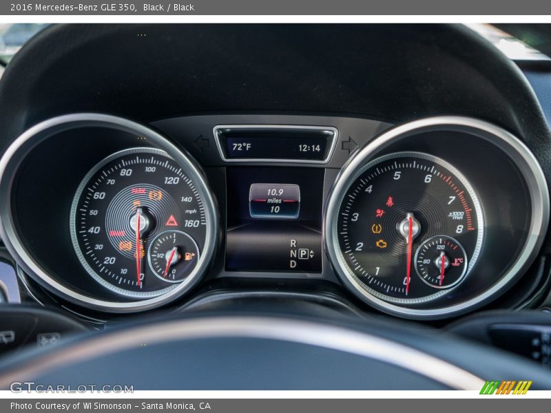 Black / Black 2016 Mercedes-Benz GLE 350