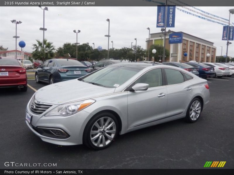 Starlight Silver / Camel 2016 Hyundai Azera Limited