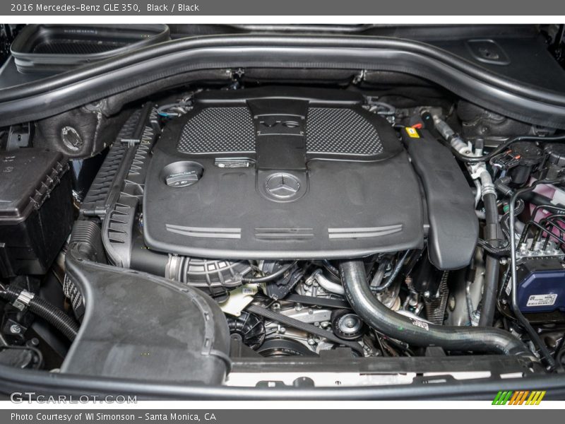 Black / Black 2016 Mercedes-Benz GLE 350