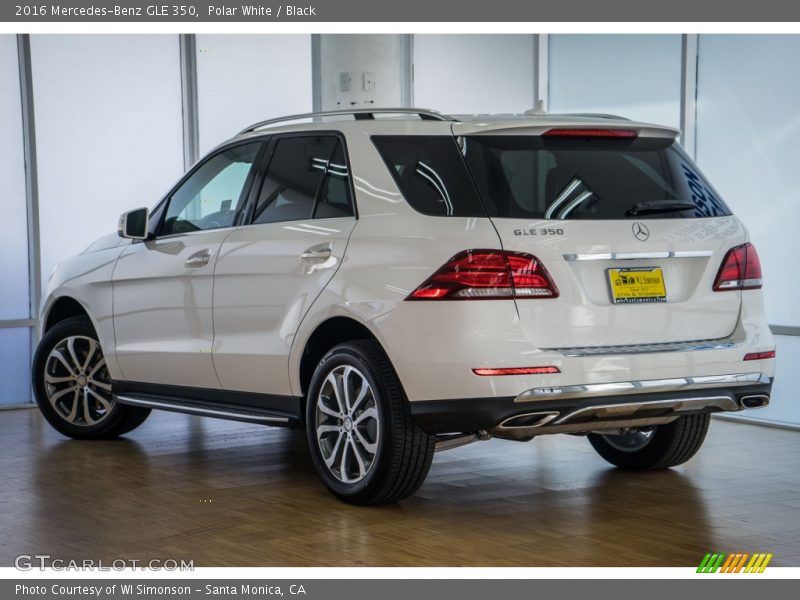 Polar White / Black 2016 Mercedes-Benz GLE 350