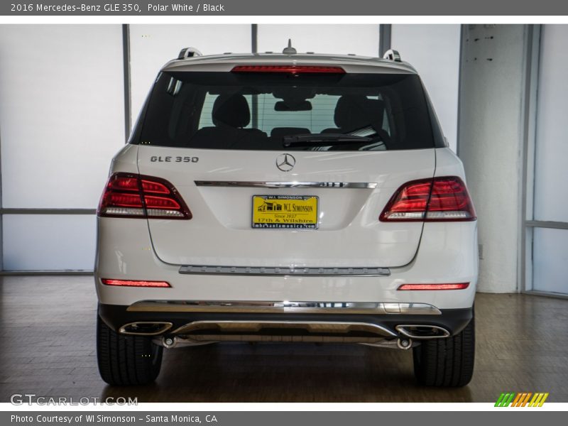Polar White / Black 2016 Mercedes-Benz GLE 350