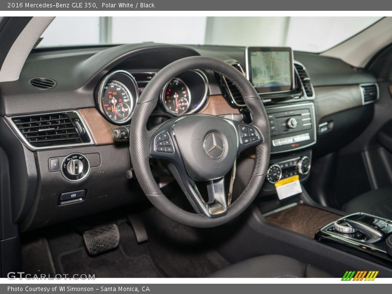 Polar White / Black 2016 Mercedes-Benz GLE 350